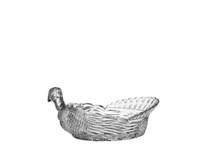 Bohemia Crystal Mísa Labuť 330mm_
