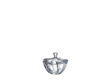 Bohemia Crystal dóza s víčkem Neptune 130mm