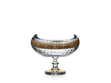 Bohemia Crystal Ručně broušená Gondola Romantic 205mm