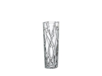 Bohemia Crystal úzká váza Labyrinth 255mm