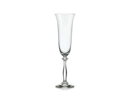 Bohemia Crystal sklenice na šampaňské Angela 190 ml
