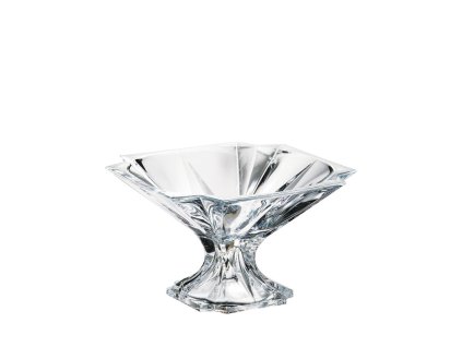 Bohemia Crystal mísa na nožce Metropolitan 330mm