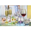 Bohemia Crystal Barevné sklenice na šampaňské Rainbow 190ml (set po 6ks)