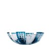 Bohemia Crystal Broušená mísa Metropolis 180mm azurová