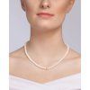 Bohemia Crystal náhrdelník Velvet Pearl bílý 4