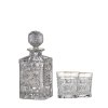Bohemia Crystal Ručně broušený whisky set Felicie Line Gold1