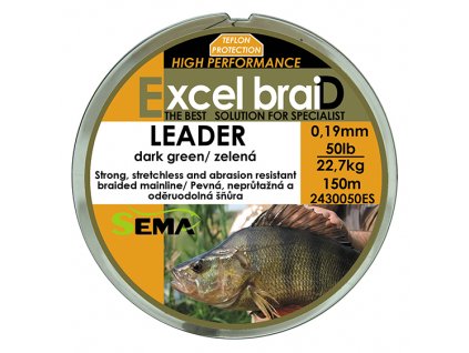 Leader 150m 25lb 11,40kg 0,12mm