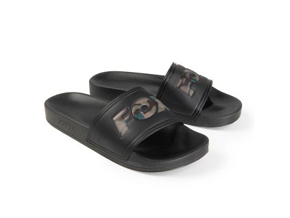 Pantofle Fox Sliders Black 42