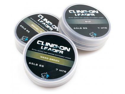 CLING-ON LEADER 40lb (GRAVEL)  10mtr