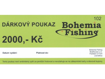 Poukaz 2000,-
