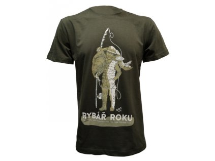 Triko Rybář roku zelená 2XL