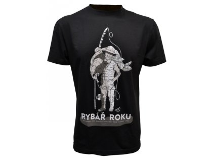 Triko Rybář roku černá 3XL