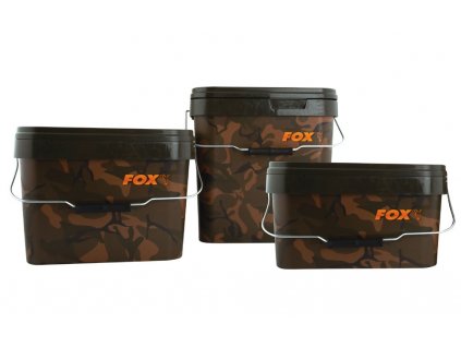 Camo Square Bucket 5L