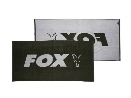 Osuška Fox Beach Towel Green/silver
