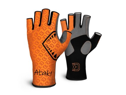 Bezprstové rukavice Delphin Atak 75F L