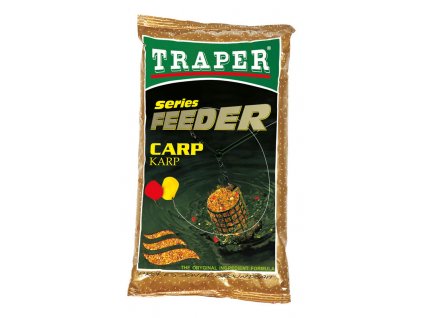Krmítková směs Traper 1kg Feeder Kapr