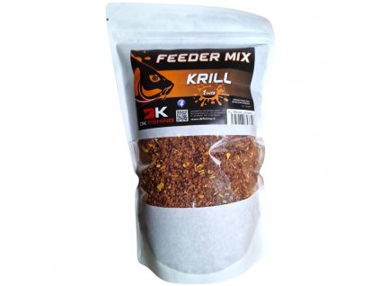 DK FISHING Feeder mix vlhčený Krill 1kg