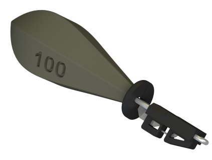 Torpédo s adaptérem 90g