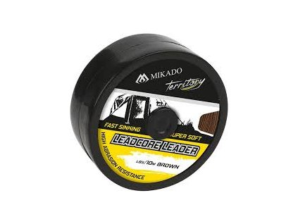 Mikado Leadcore Leader 35lb 10m Brown