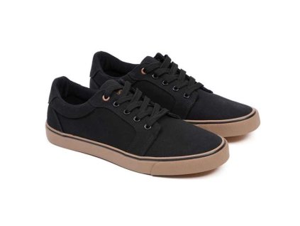 Boty Fox Black Canvas Shoe 41