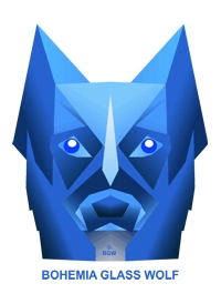 BOHEMIA GLASS WOLF