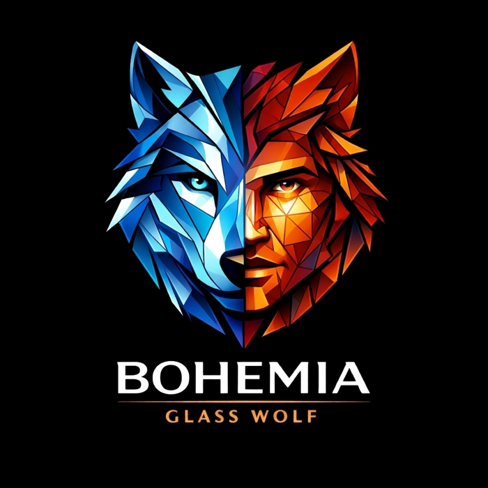 BOHEMIA GLASS WOLF