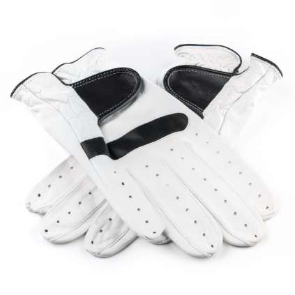 Pánská golfová rukavice s barevnými detaily - Modrá - BOHEMIA GLOVES