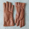 Kožené rukavice pre dámy s gumičkou v dlani s kašmírovou podšívkou  2. akosť