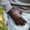 Pánské barevné kožené rukavice