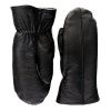 Kožené palčáky s beránkem - Rezavá - BOHEMIA GLOVES