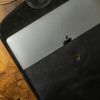 Kožený obal na notebook - Hnědá - BOHEMIA GLOVES
