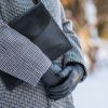 Kožený obal na notebook - Hnědá - BOHEMIA GLOVES