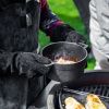Kožená zástěra Smoke & Fire - Černá - BOHEMIA GLOVES