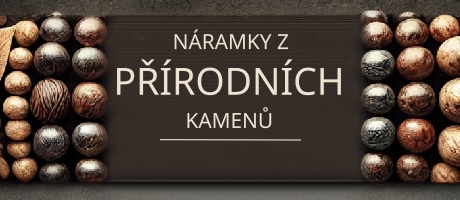 Elegantní banner pro kategorii náramků z přírodních perel, zvýrazňující luxusní bižuterii z perel.