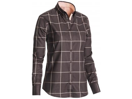 6602C Whisper Lady Shirt Checked Large