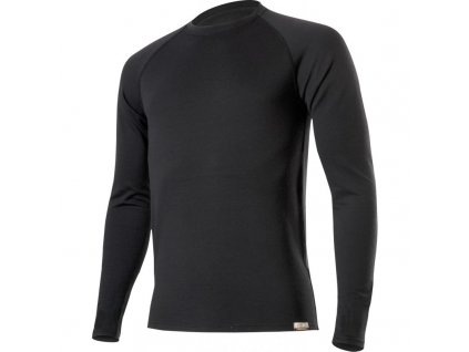 wity 9090 cerna vlnena merino mikina