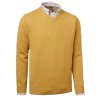 Gary Wool Pullover w Patch Yellow