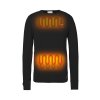 NH Base Layer Top Black Heat gennemsigtig