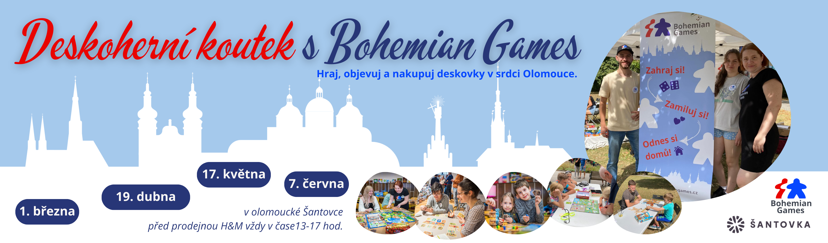 Šantovka termíny jaro 2026