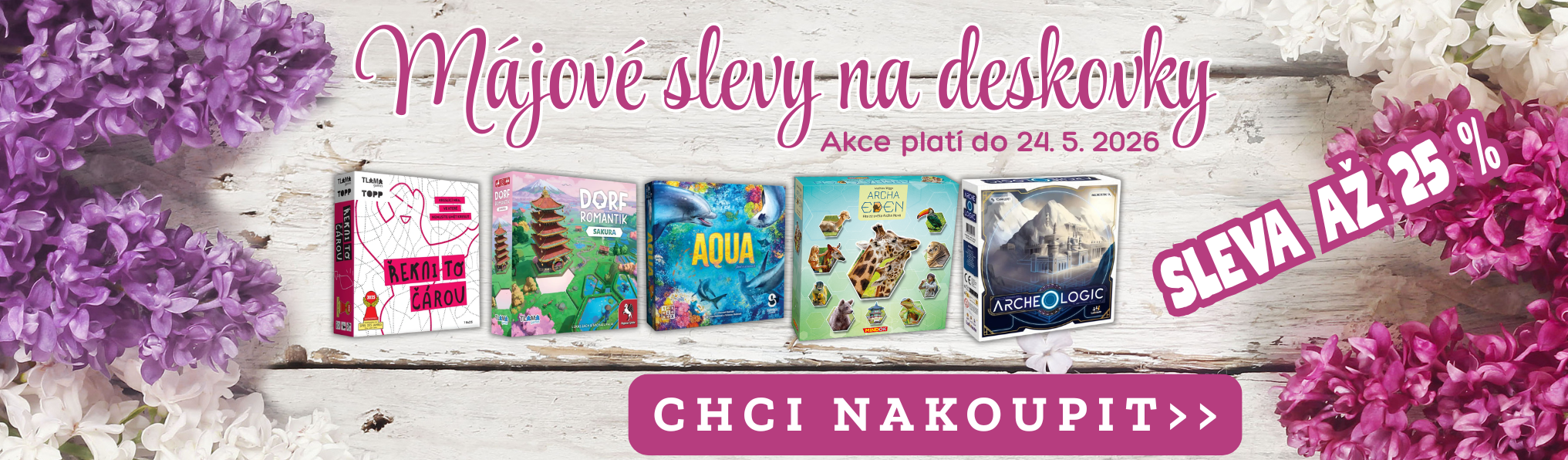 Májové slevy