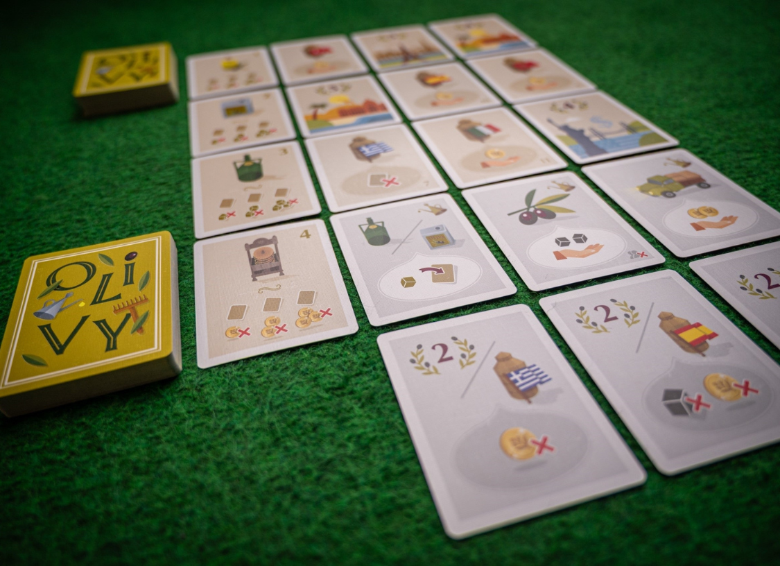 Olivy – nabídka karet