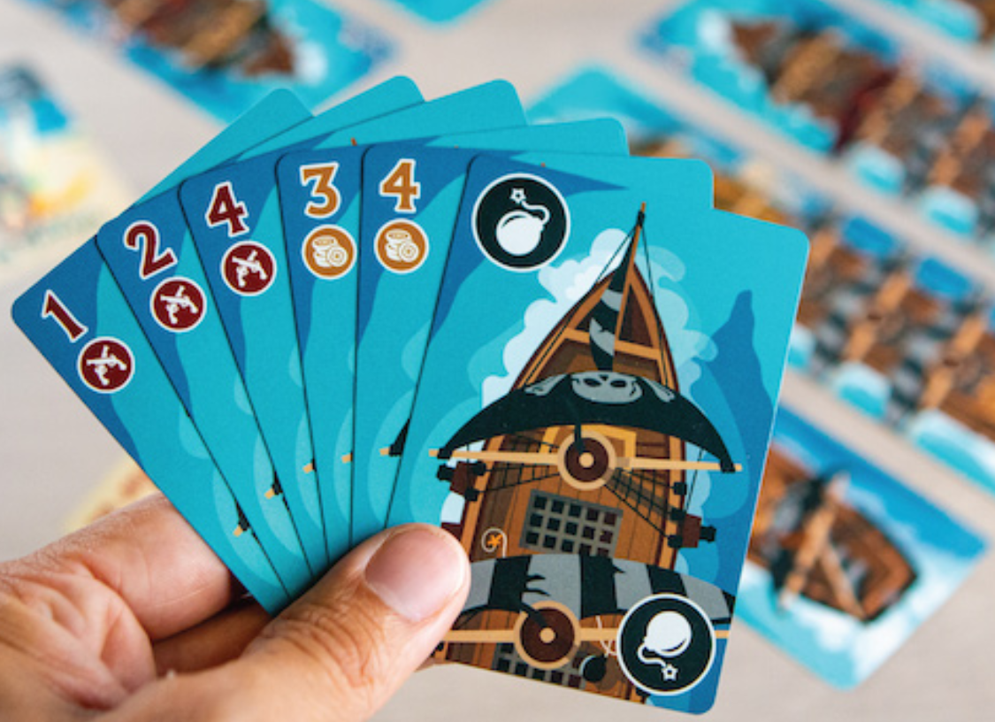 Piráti: peníze nebo život - svižná pirátská blafovačka od Bohemian Games