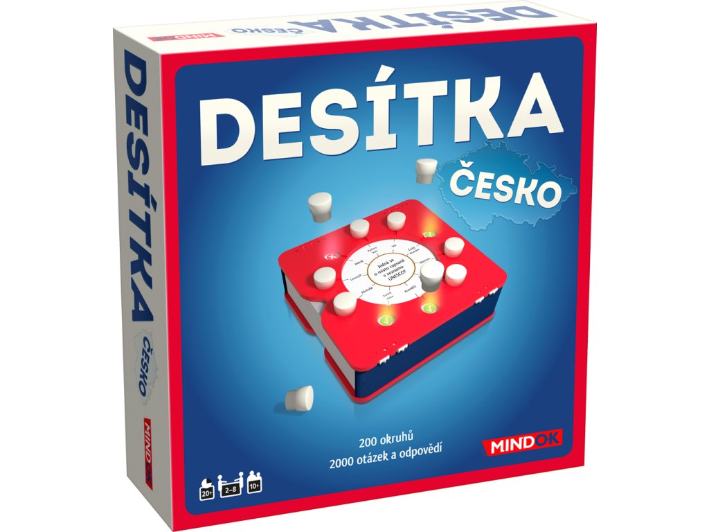 desitka cesko krabice