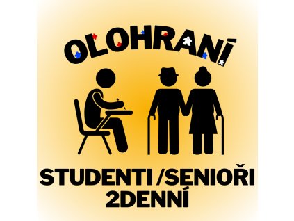 Vstupné Olohraní - student / senior 2denní