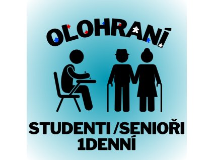 Vstupné Olohraní - student / senior 1denní