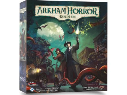 arkham horror karetni hra vizualizace