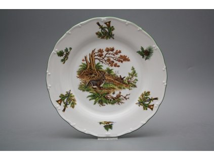 Talíř mělký 25cm Ofélie Zajíci FZL č. 1