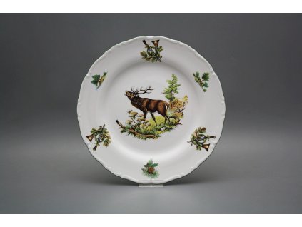 Talíř mělký 25cm Ofélie Jelen řvoucí FZL č. 1
