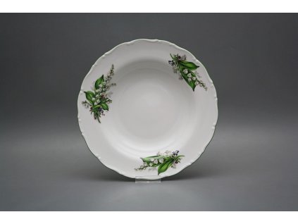 Talíř hluboký 23cm Ofélie Konvalinky CZL č. 1