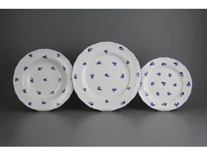 Talířová souprava Ofélie Luční kvítí Házenky 18dílná BML č. 1